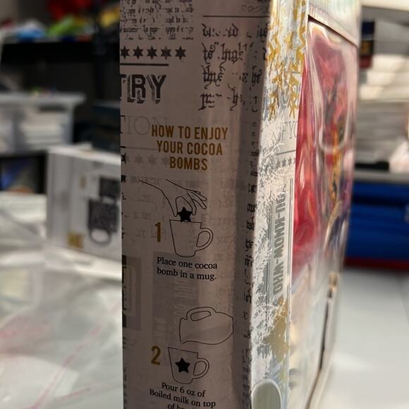 Harry Potter Hot Cocoa Bombs DIY Star Silicone Mold, Chocolate Wafers Sprinkles - Picture 8 of 11